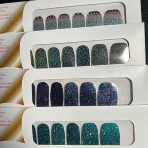 Color Street nail strips Lot of 4